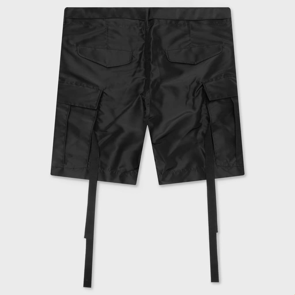 Nylon Twill Shorts - Black – Feature