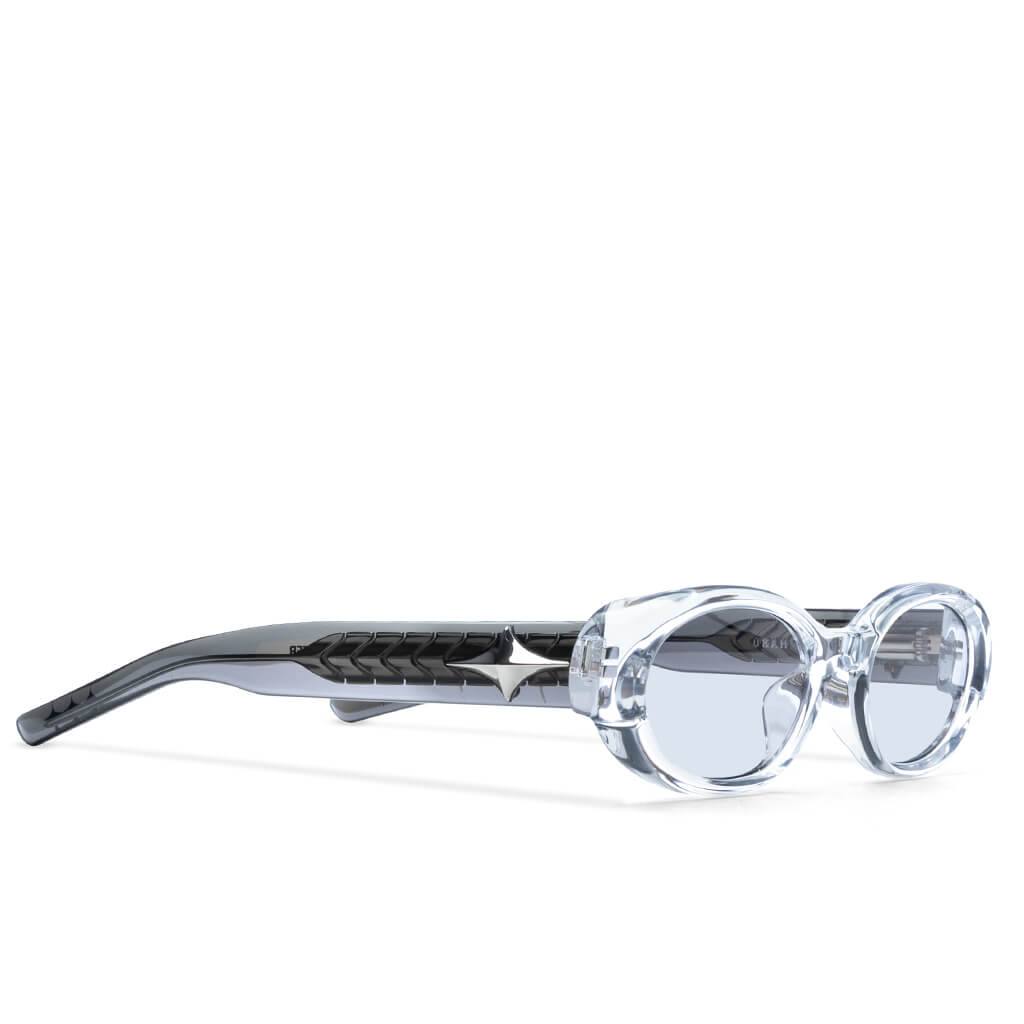 Gentle Monster Orah C1 Logo-plaque Sunglasses In White