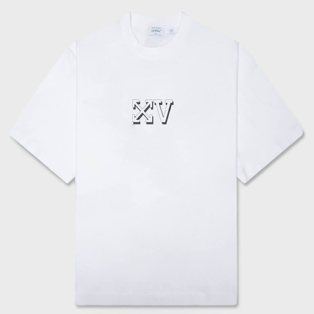 Off White x Feature Anniversary Skate S/S Tee - White