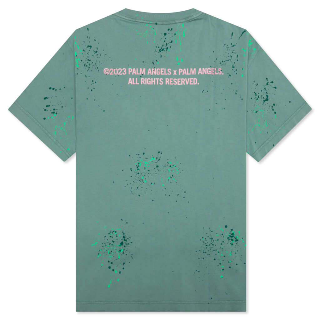 PXP Painted Classic Tee - Green/Pink
