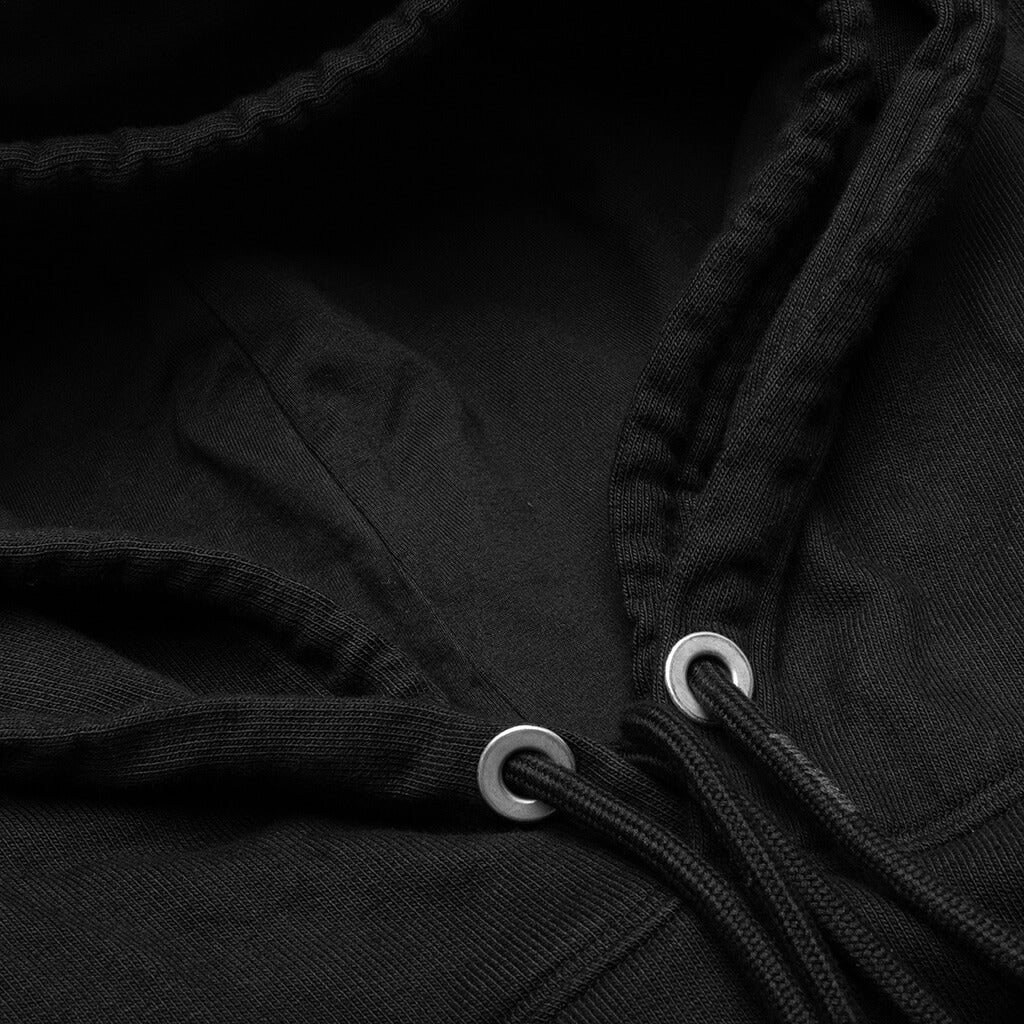 Patched Stars Vintage Hoodie - Black/White – Feature