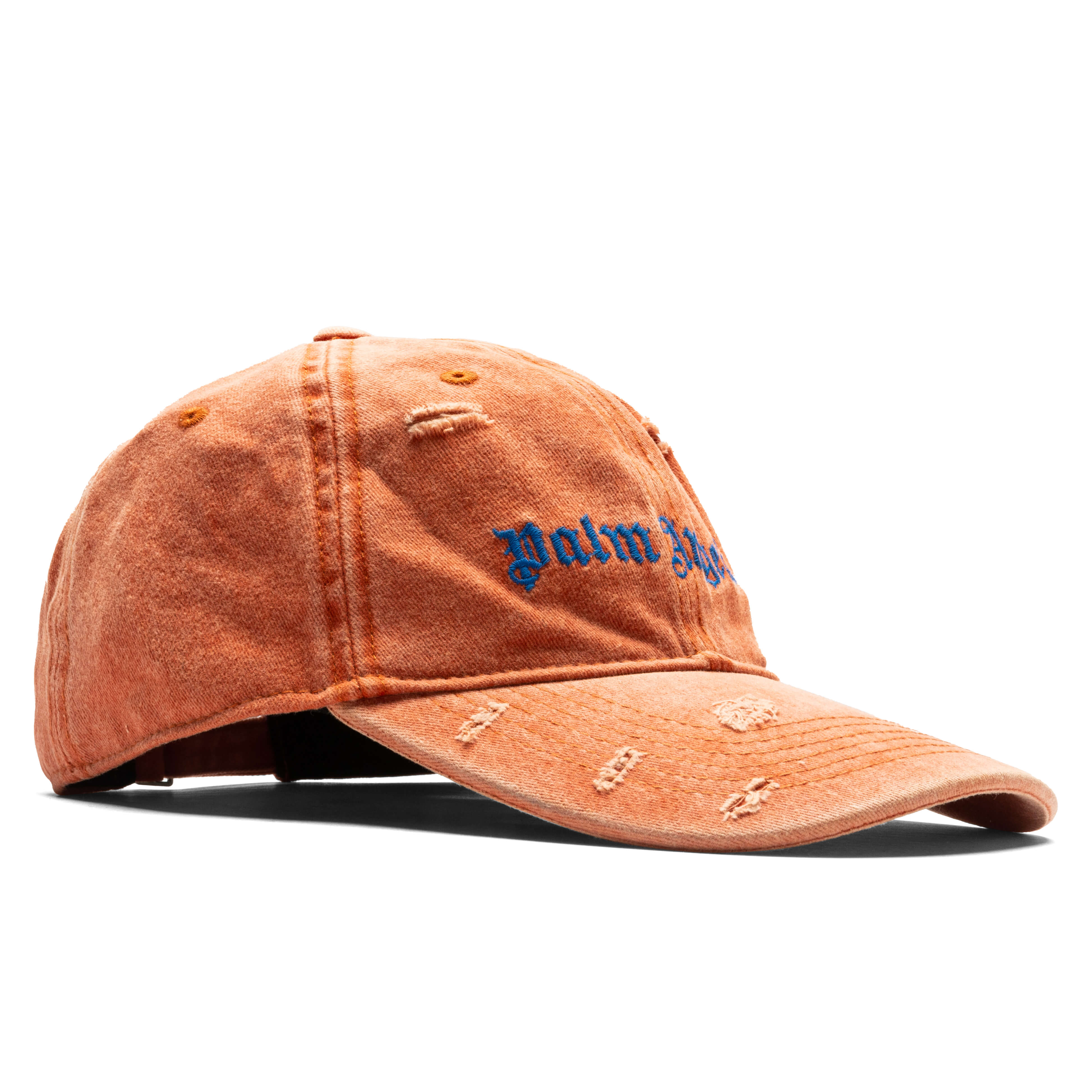 Ripped Logo Cap - Orange/Blue