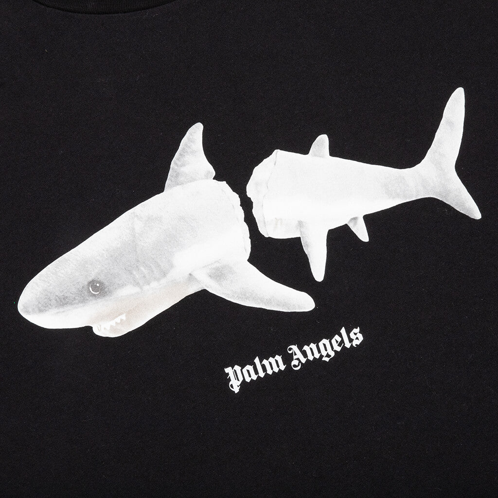 PALM ANGELS Kill The Shark Tee Black