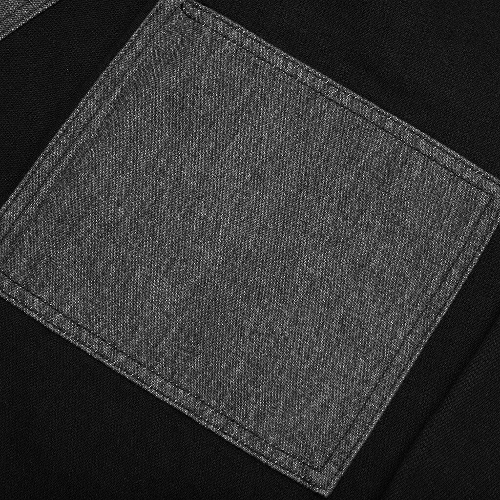 Wool Patchwork Overshirt