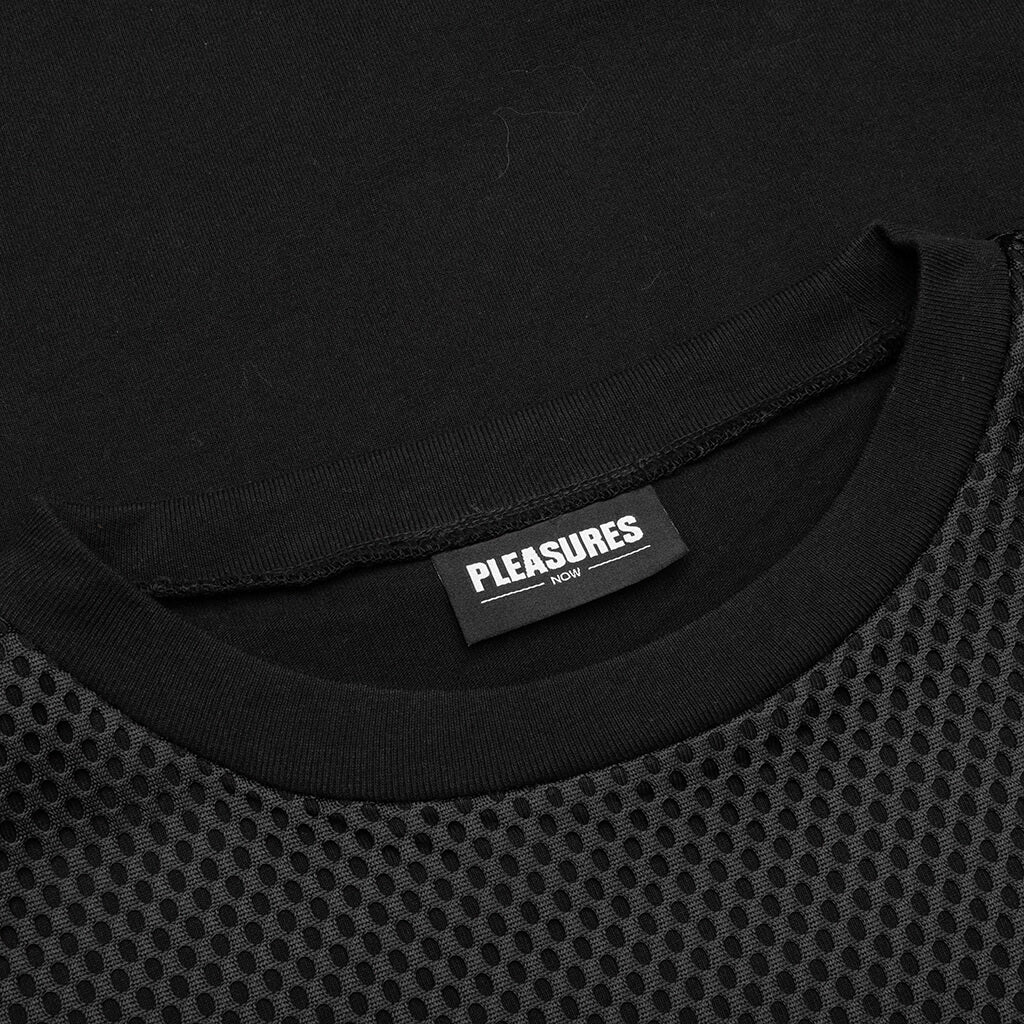 Pleasures - Chicago Mesh Long Sleeve T-shirt  HBX - Globally Curated  Fashion and Lifestyle by Hypebeast