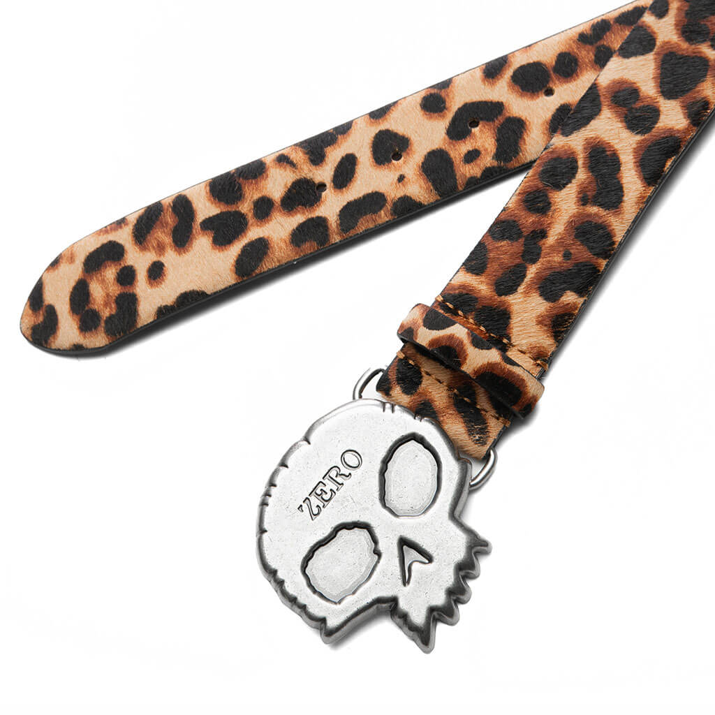 Pleasures x Zero Leopard Studded Belt - Leopard – Feature