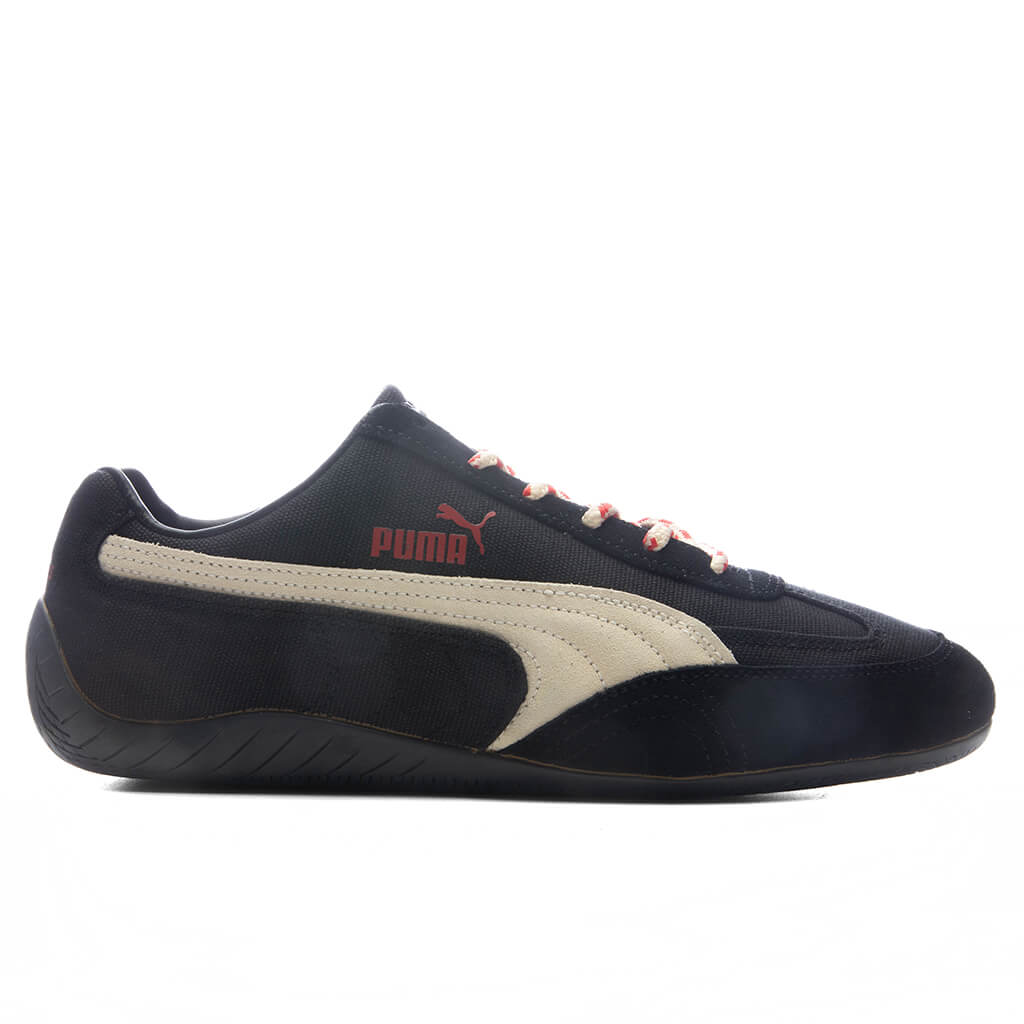 PUMA x Nahmias Speedcat - Black/Canvas/Candy Apple – Feature