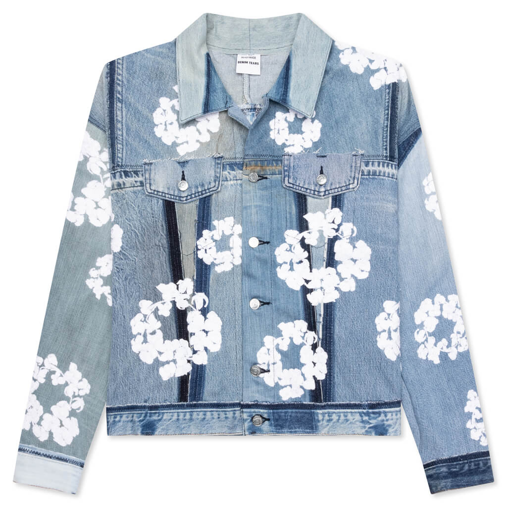 Readymade x Denim Tears CTN Wreath Track Jacket - Blue – Feature