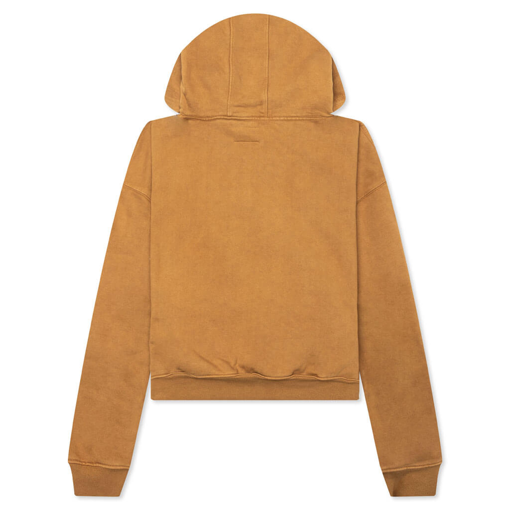 Cropped Desert Valley Hoodie - Camel