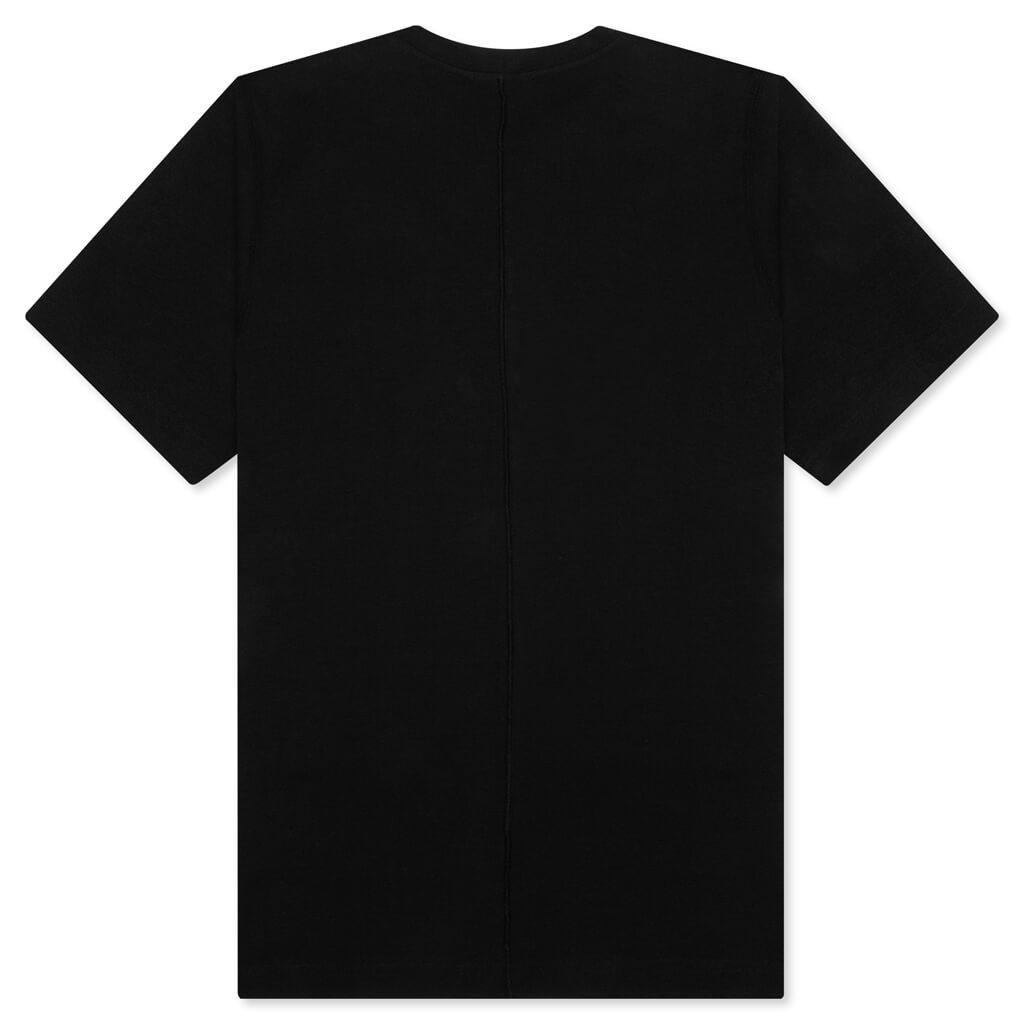 Cuff Rib Tee - Black