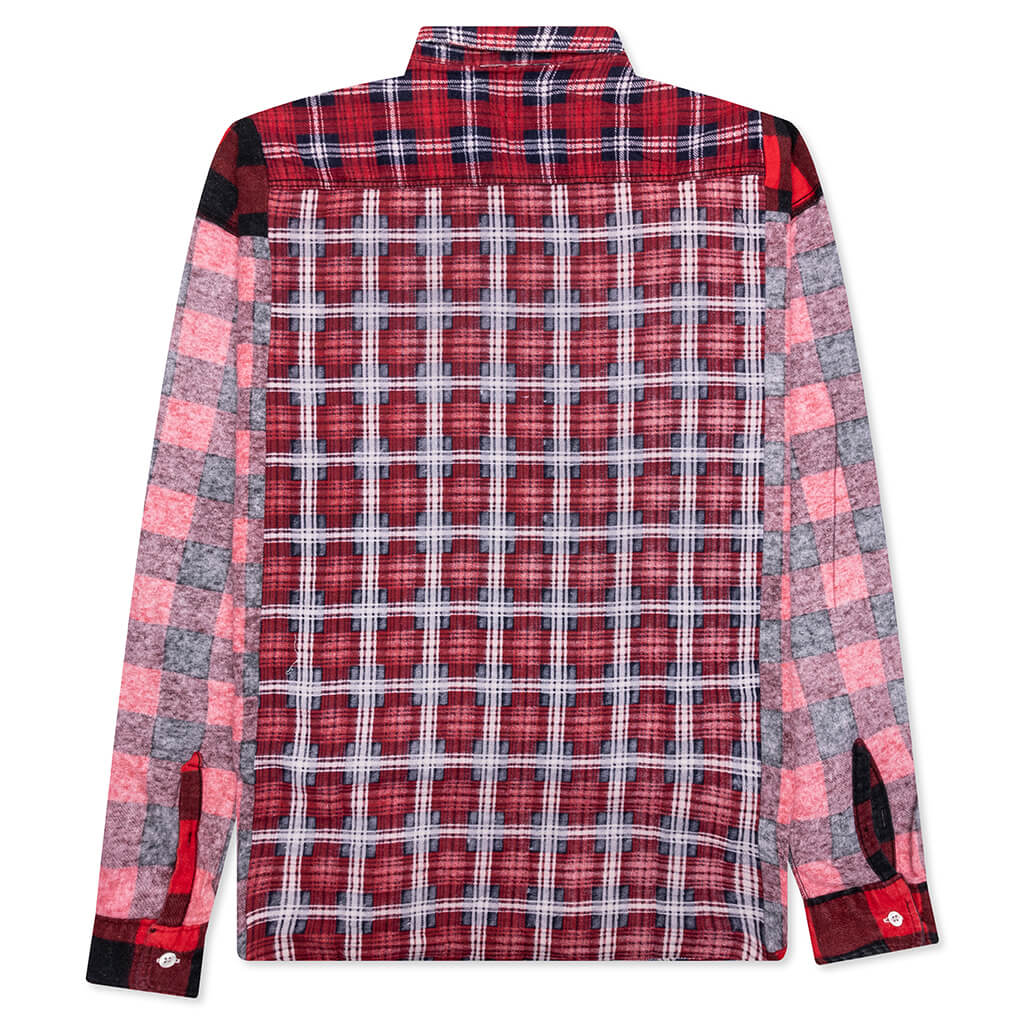 Ribbon Wide I.O. Flannel Shirt - Assorted