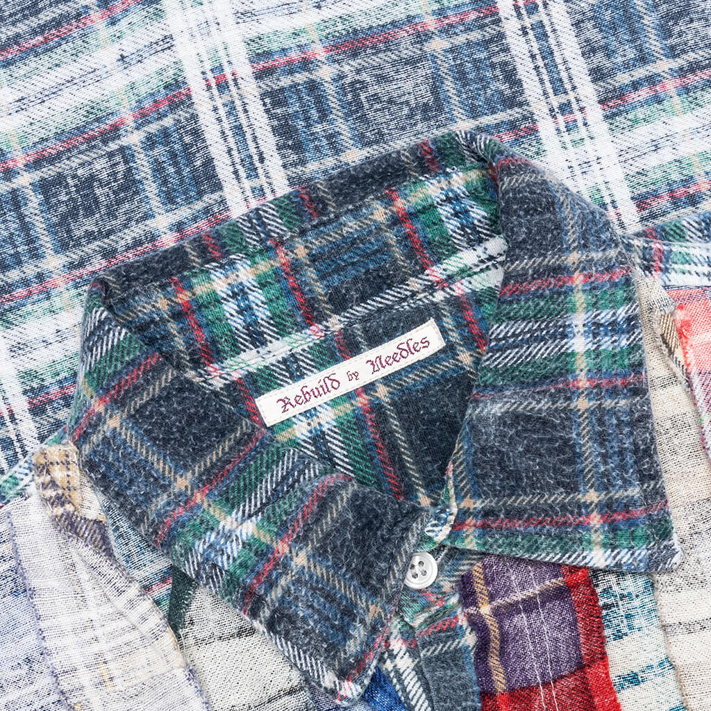 Ribbon Wide I.O. Flannel Shirt - Assorted