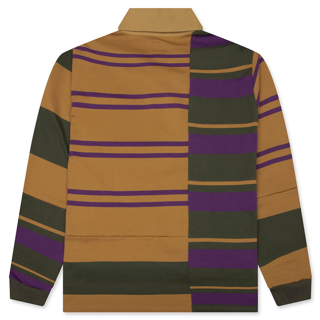 Rugger L/S Polo Shirt - Crazy Pattern Square – Feature