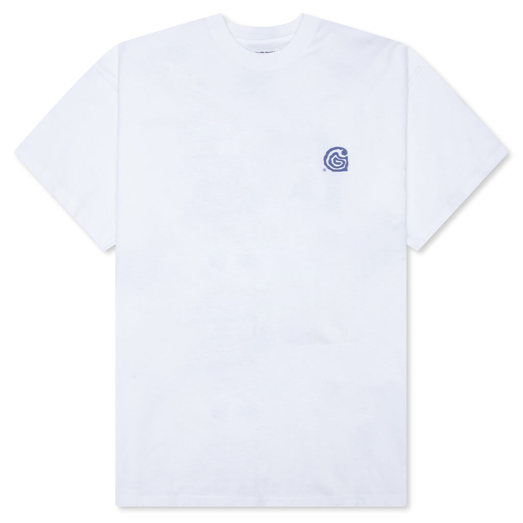S/S Helix T-Shirt - White – Feature