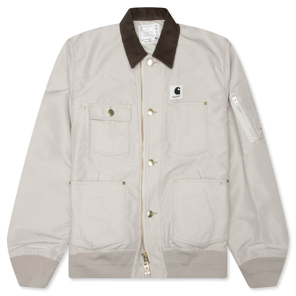 Sacai x Carhartt WIP Nylon Twill Duck Blouson - Ivory – Feature