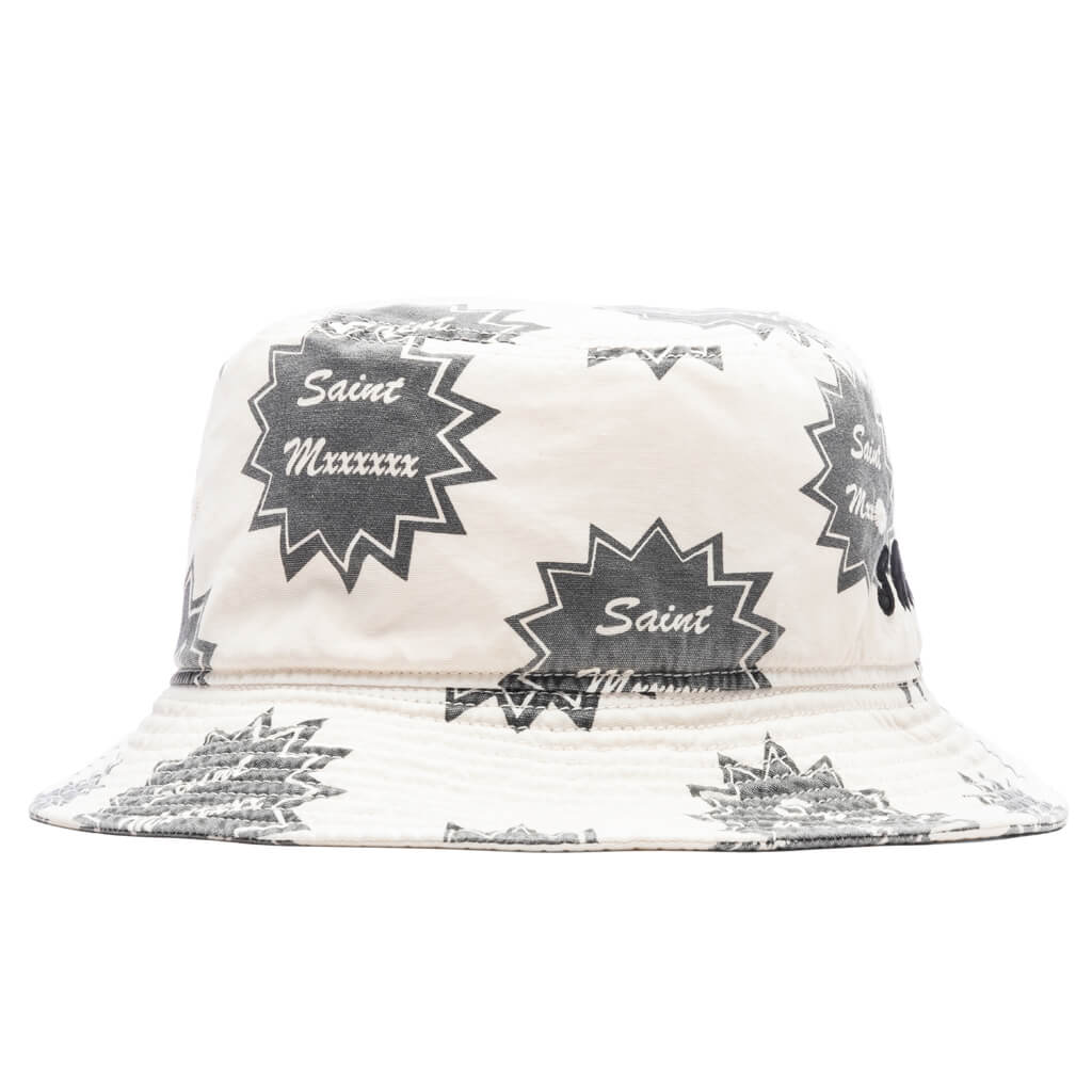 Saint Bucket Hat - White – Feature