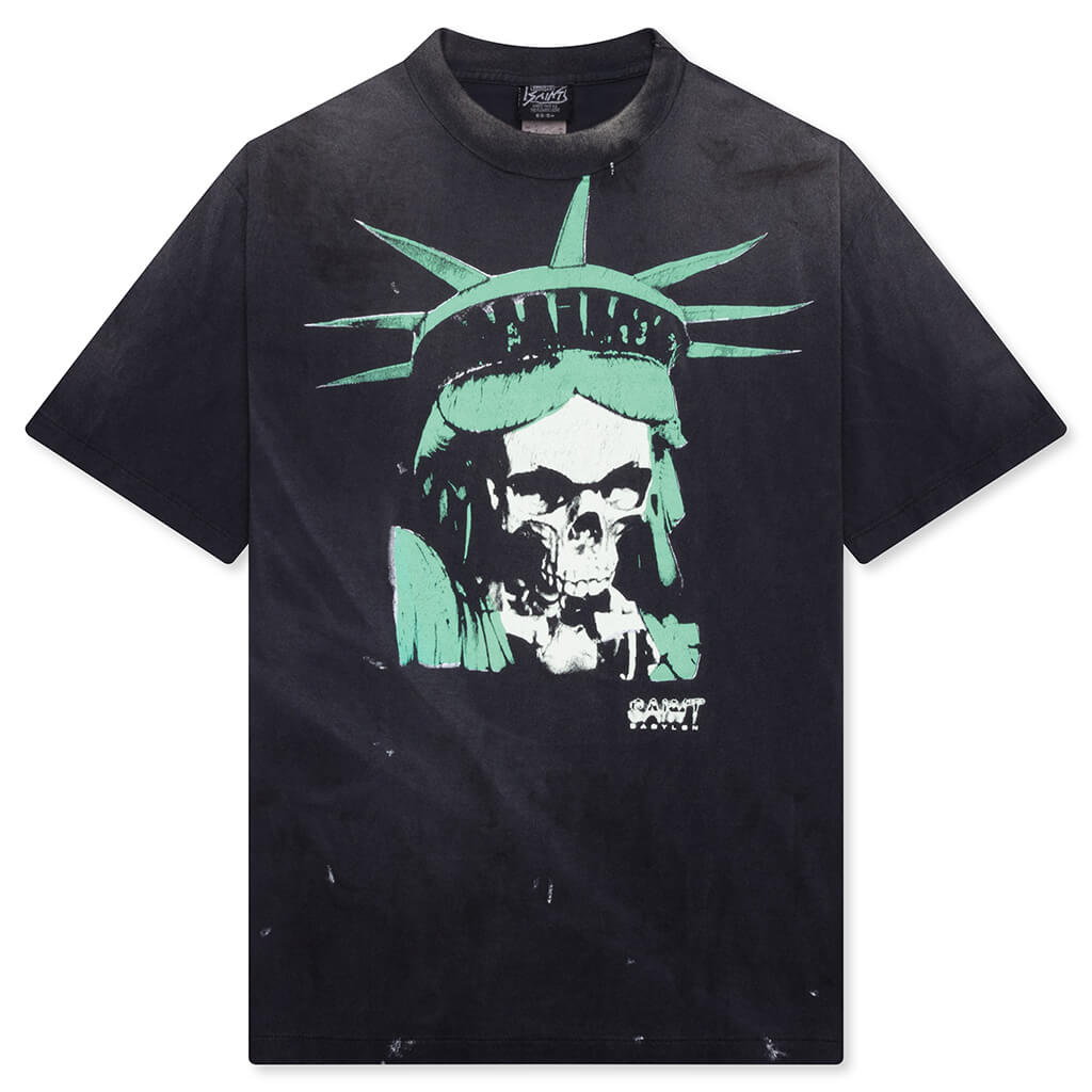 Saint M6 x Babylon Statue Skull S/S Tee - Black – Feature