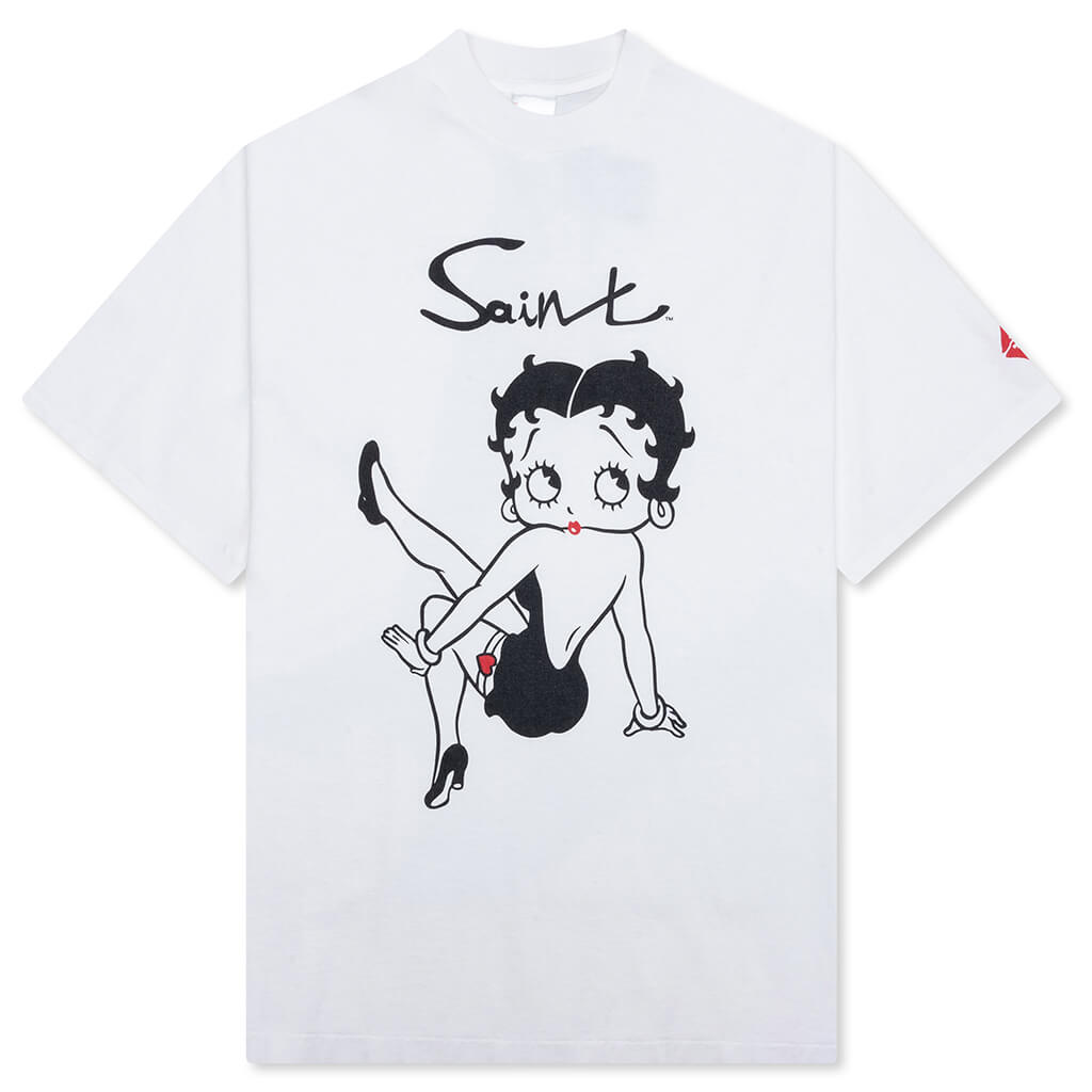Mサイズ SAINT M×××××× BETTY BOOP TEE SAINT M×××××× BETTY BOOP TEE WHITE XLサイズ - メルカリ