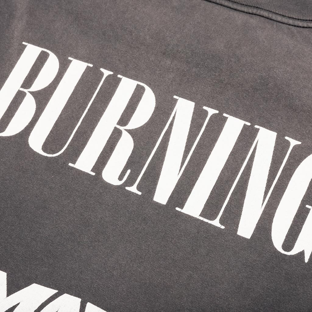 Burning L/S Tee - Black – Feature