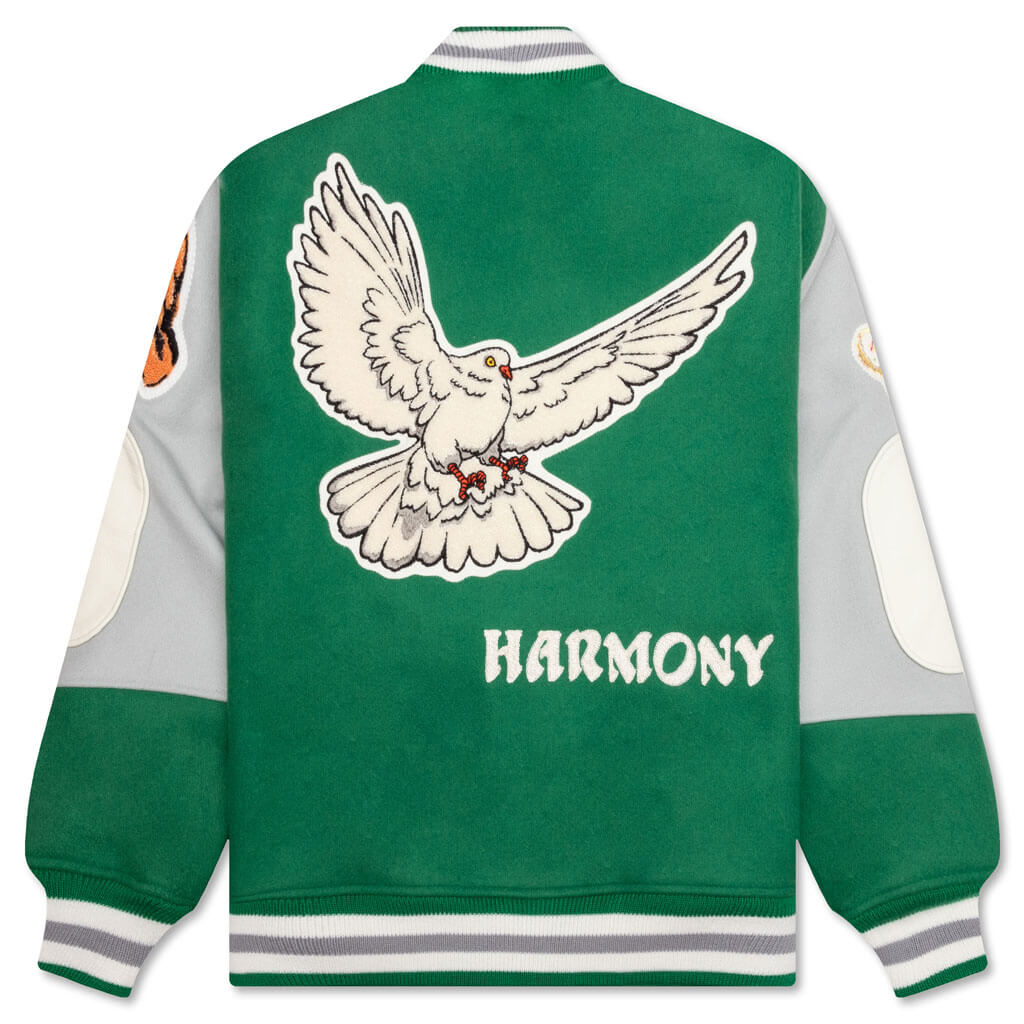 Varsity Jacket (Green) - Saint Michael - XL