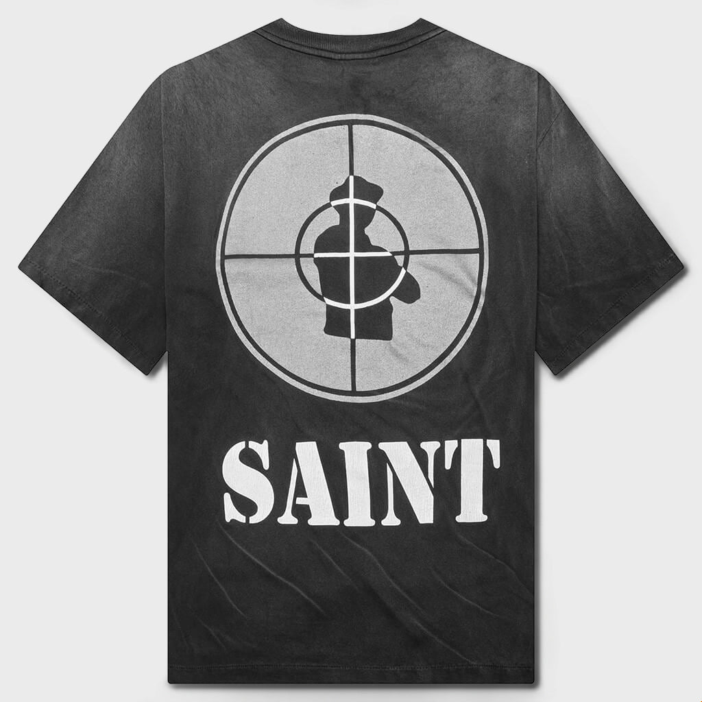 SAINT MICHAEL Public Enemy Tシャツ XL Saint Michael x Public Enemy Saint Enemy S/S Tee - Black – Feature