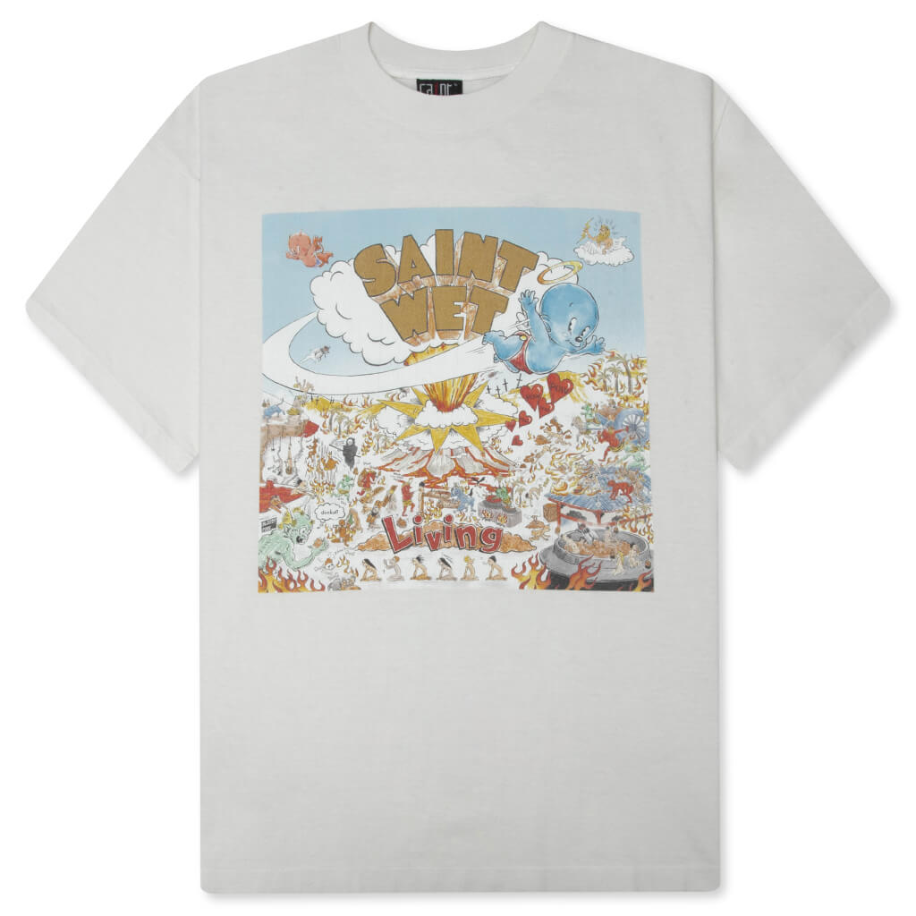 Saint Wet S/S T-Shirt - White – Feature