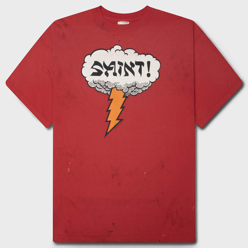 Saint! S/S T-Shirt - Red – Feature