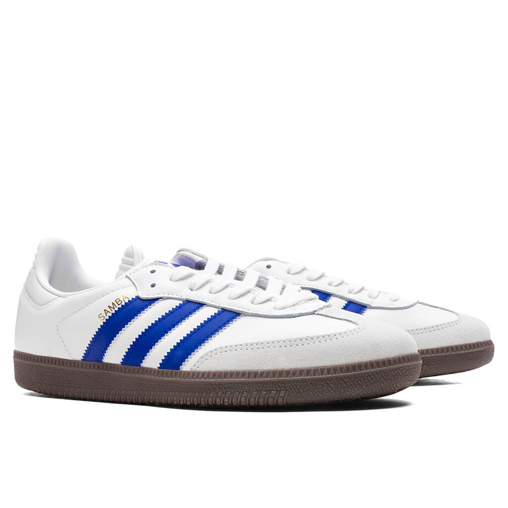 Samba OG - Cloud White/Lucid Blue/Gum – Feature