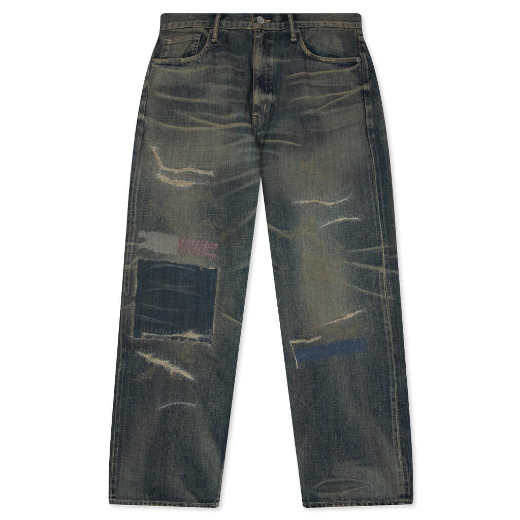 Savage Denim DP Wide Pants - Indigo – Feature