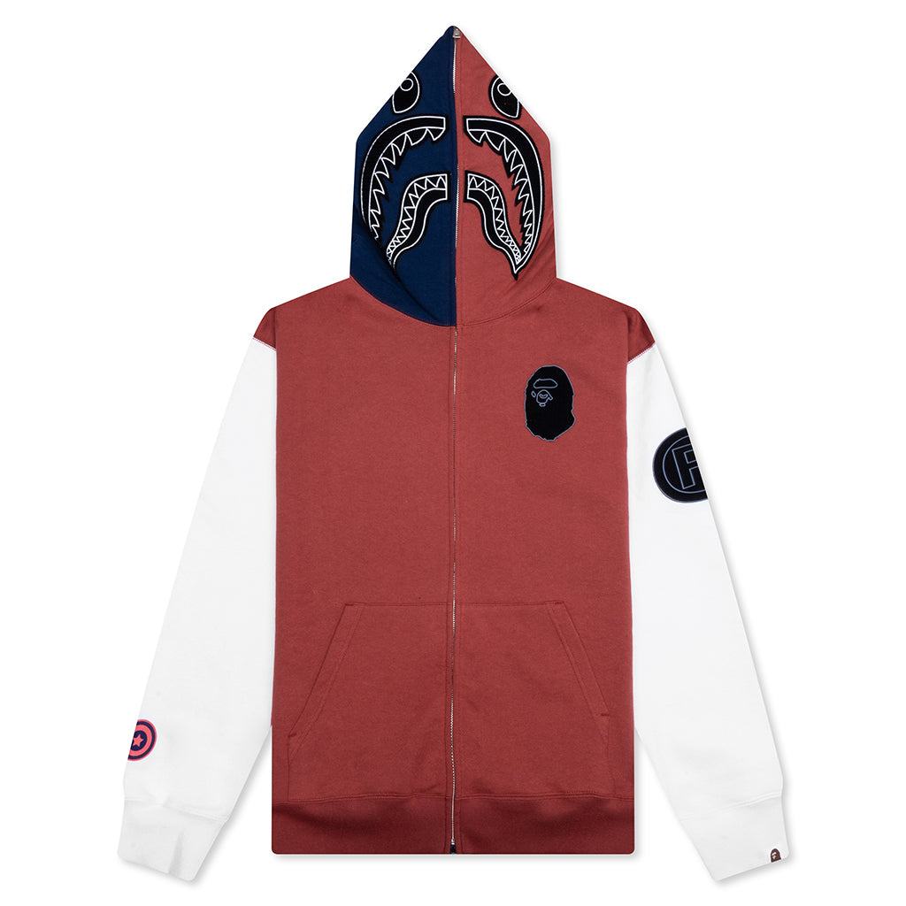 Lightweight Hoodie Maroon Bape Hoodie Bape Shirts Bape Hoodie Full - Main Image