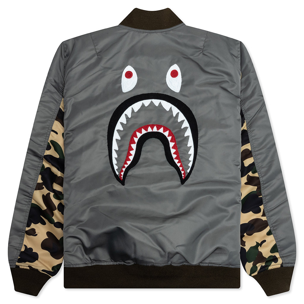 Shark Ma-1 - Olive Drab – Feature