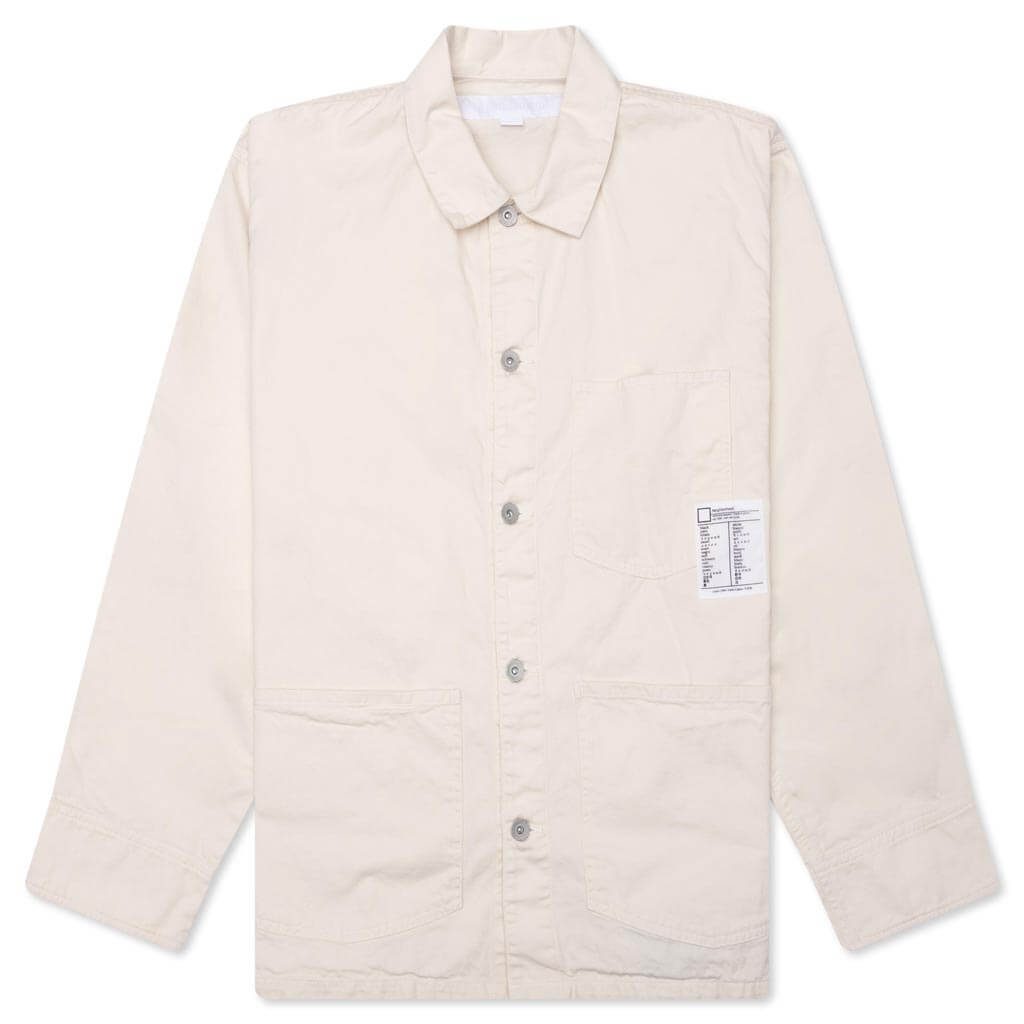 Short Coverall Jacket - White