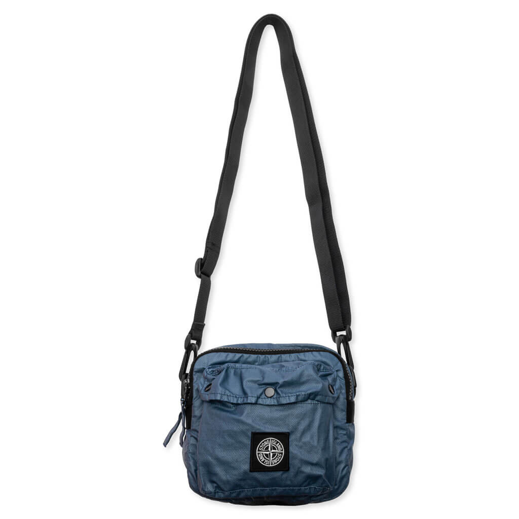 Desert Geo Blue Shoulder Handbag