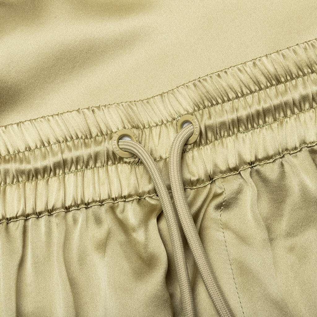 Silky Gold High Waist Print Shorts - S main image 0