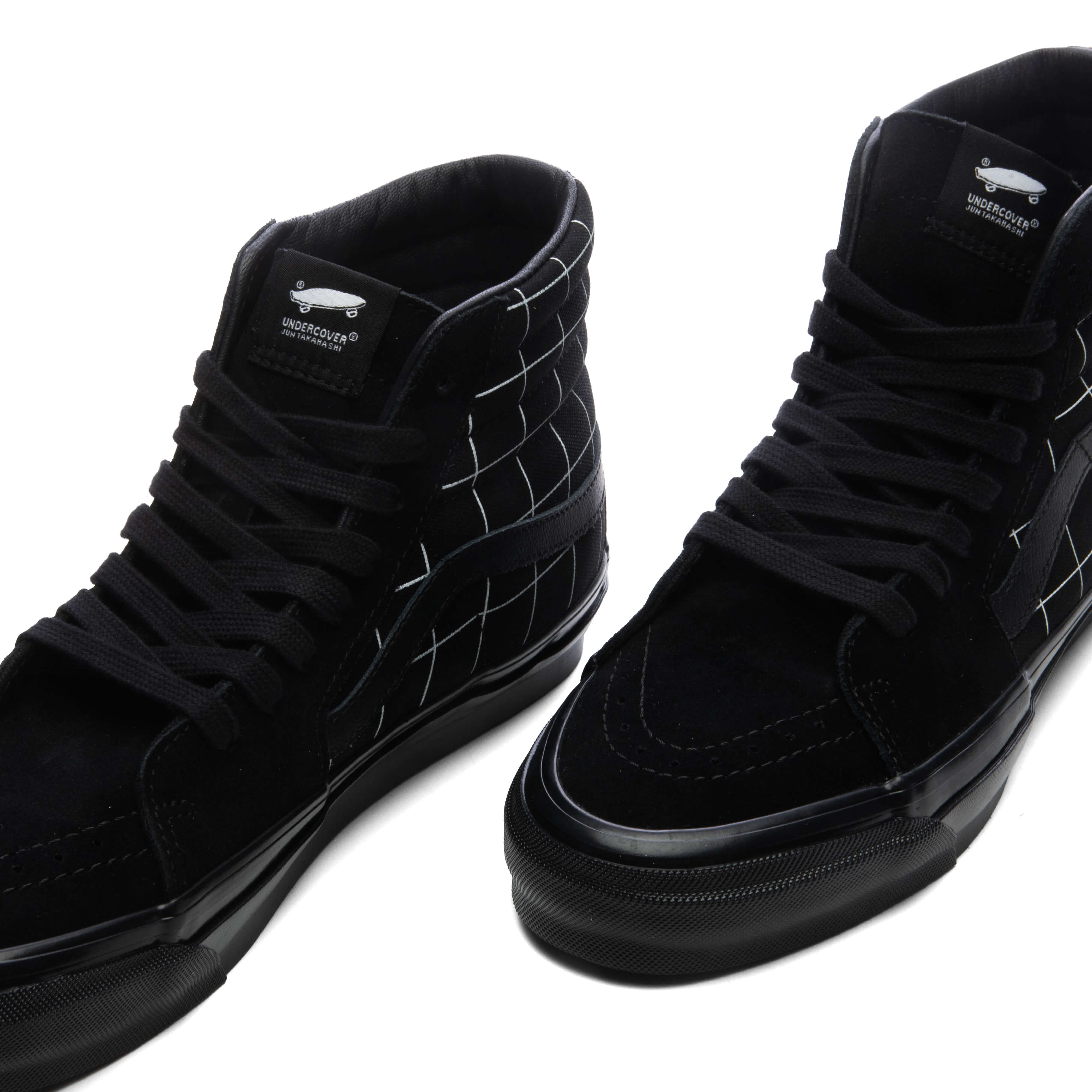 靴 VANS x UNDERCOVER SK8-HI Black OTW by Vans x UNDERCOVER Sk8-Hi - Black – Feature