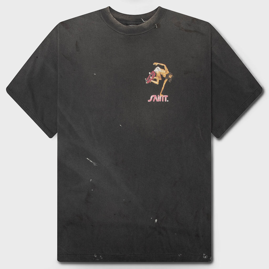 Skate S/S T-Shirt - Black – Feature