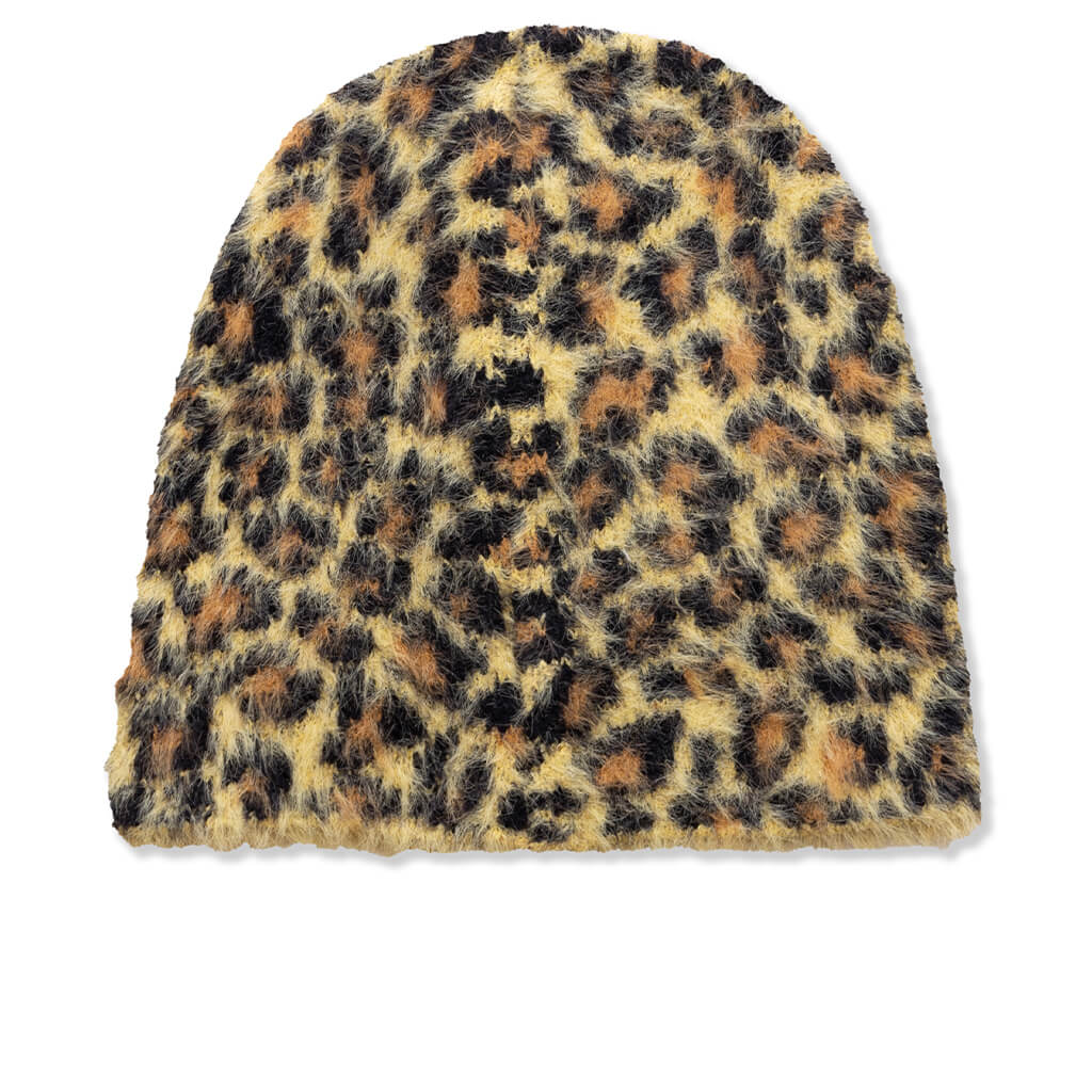 Skullcap Leopard Pattern - Brown – Feature