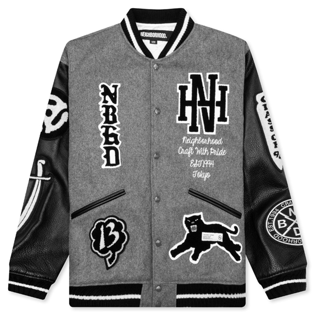 Stadium Jacket - Grey – Feature