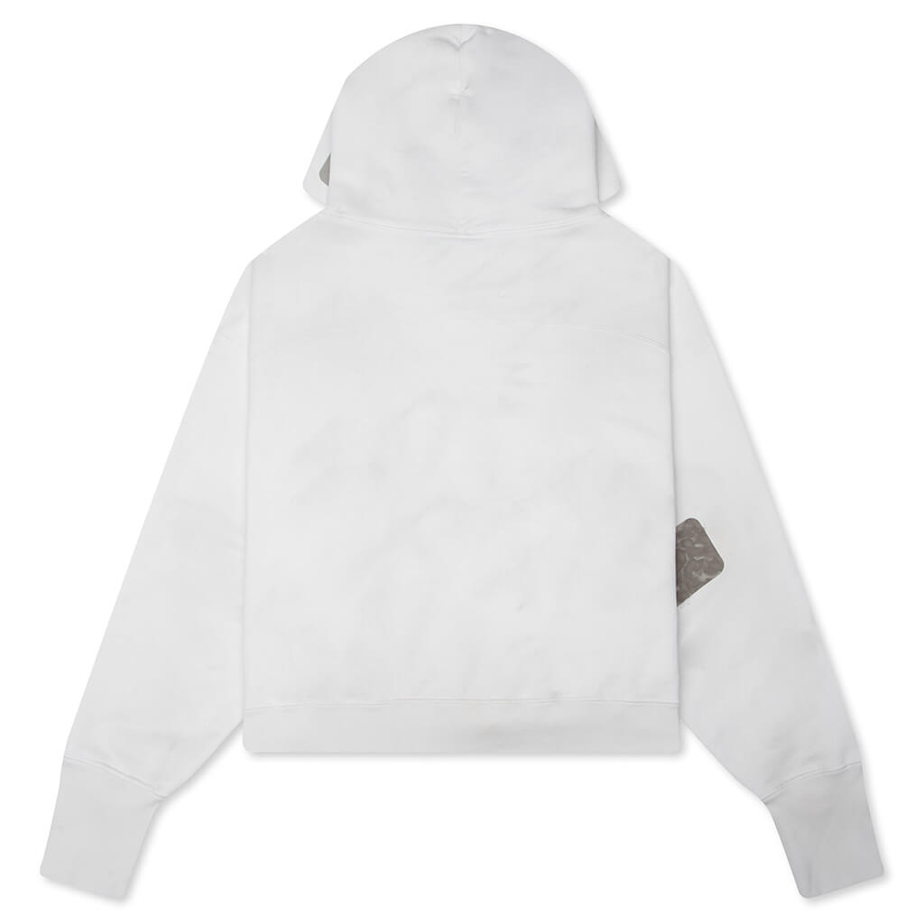 Stamp Zip-Up Hoodie - Vintage White – Feature