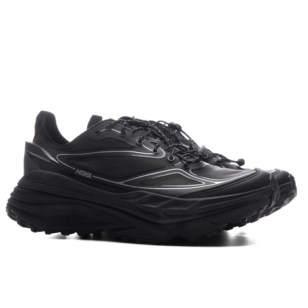 靴 HOKA STINSON ONE7 BLACK / SILVER 27cm Stinson One7 - Black/Silver – Feature