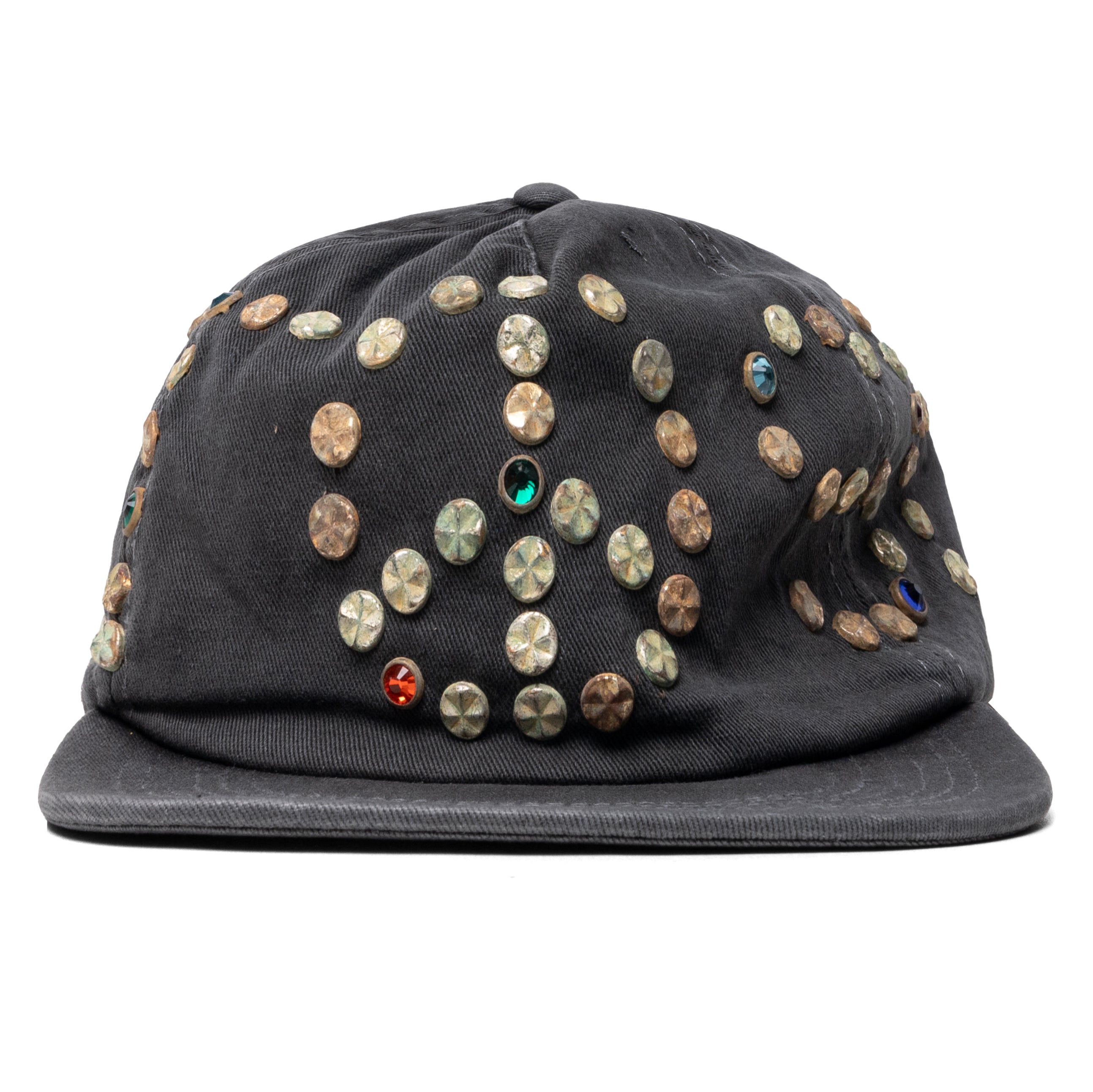 sndmnt　アクセ Studded Wrap Around Hat - Black – Feature