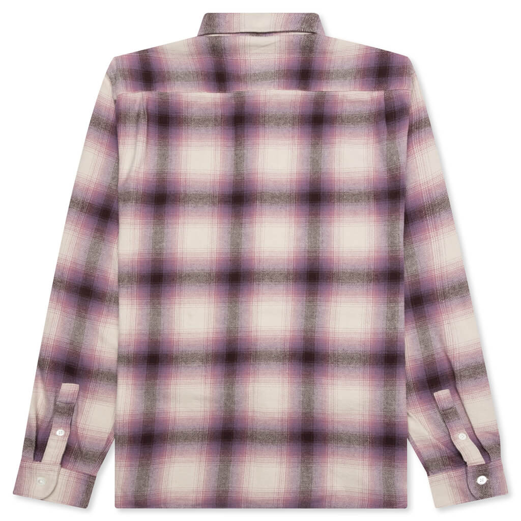 Bay Plaid Shirt - Berry