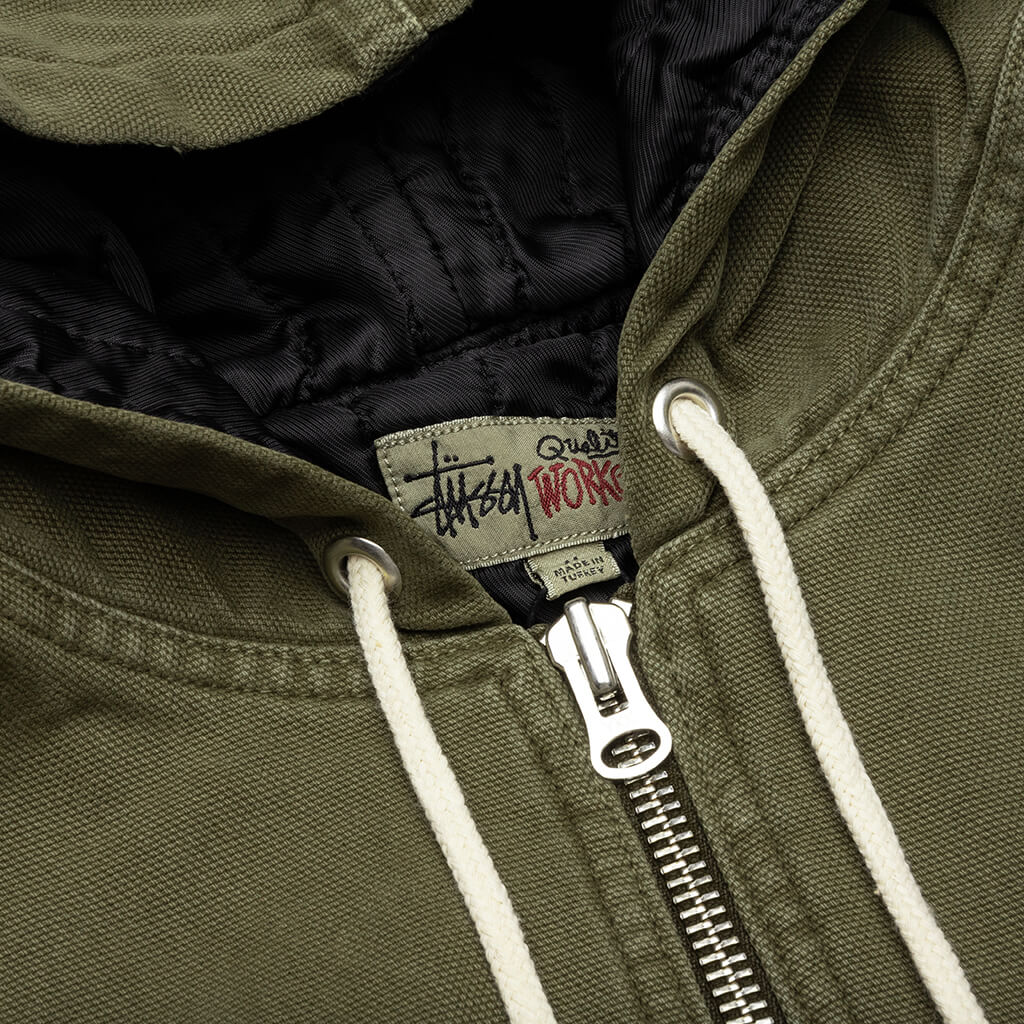 WORK JACKET INSULATED CANVAS - OLIVEリーバイスButte