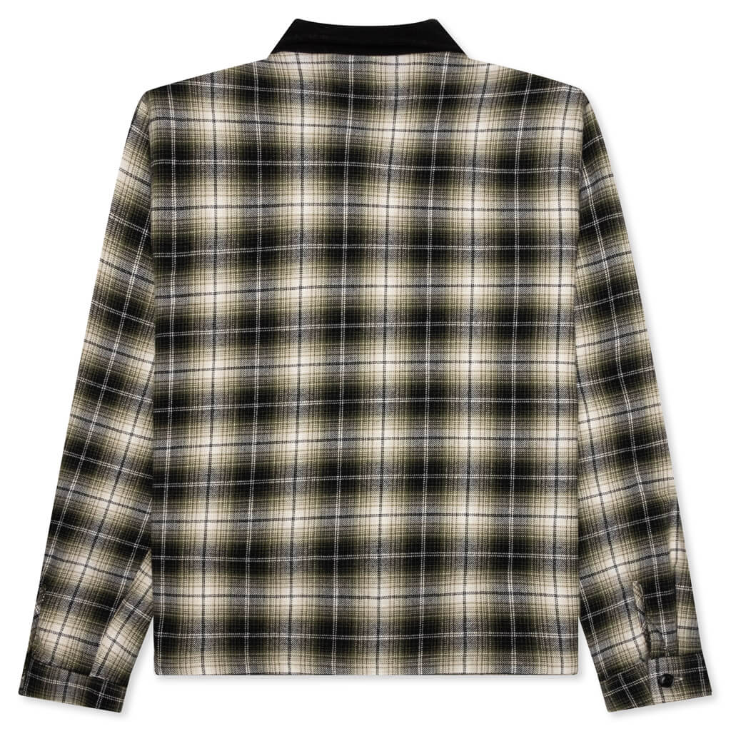 Weiv -Los Angeles Mastermind Checkered Track Jacket Grey / XL