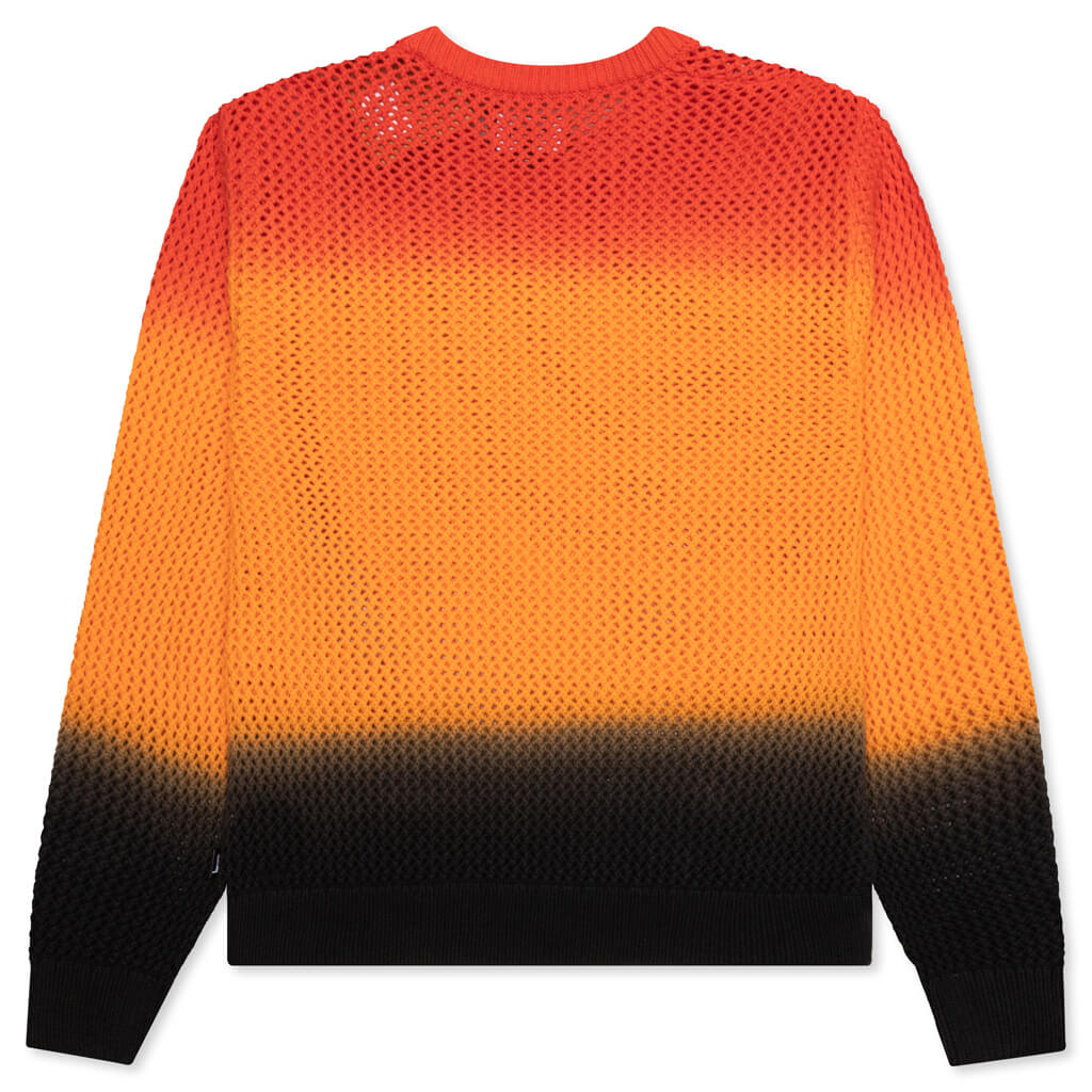 Pigment Dyed Loose Gauge Sweater - Lava – Feature