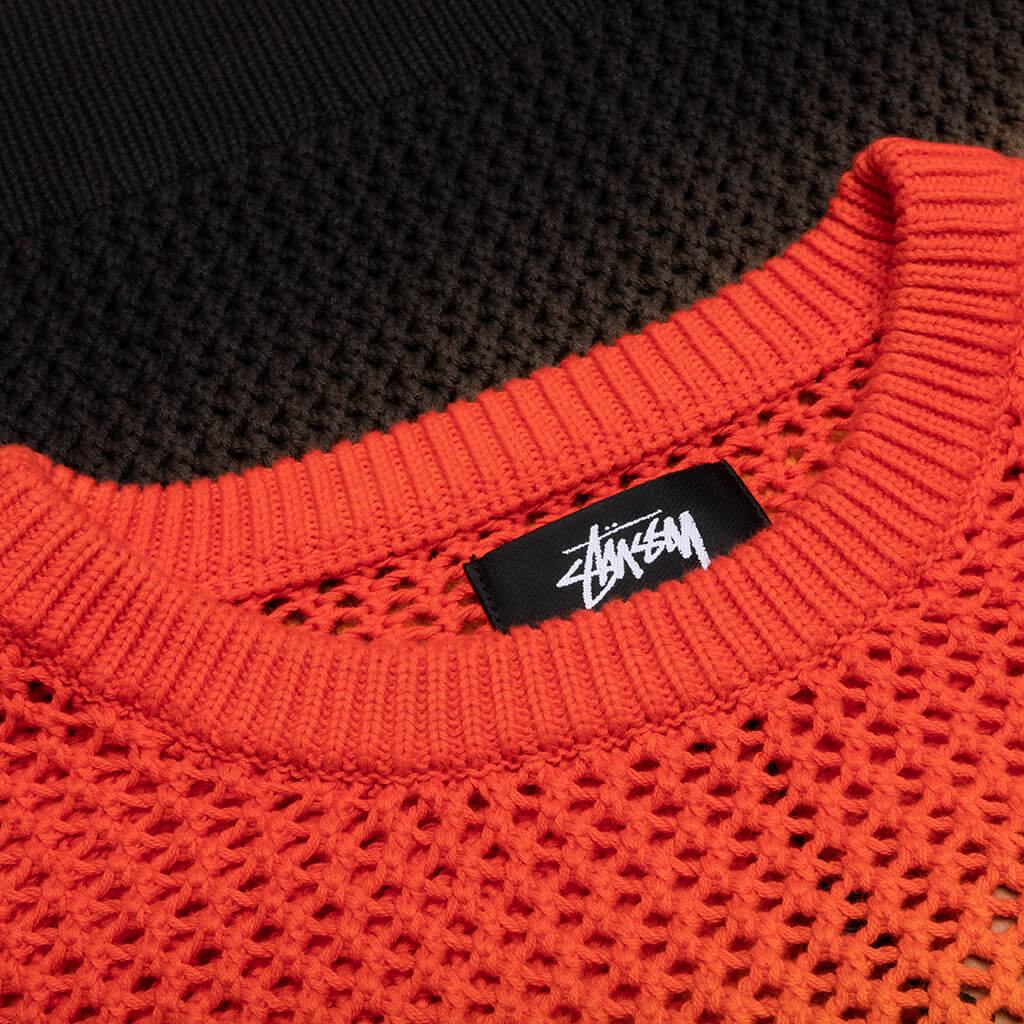 Pigment Dyed Loose Gauge Sweater - Lava – Feature