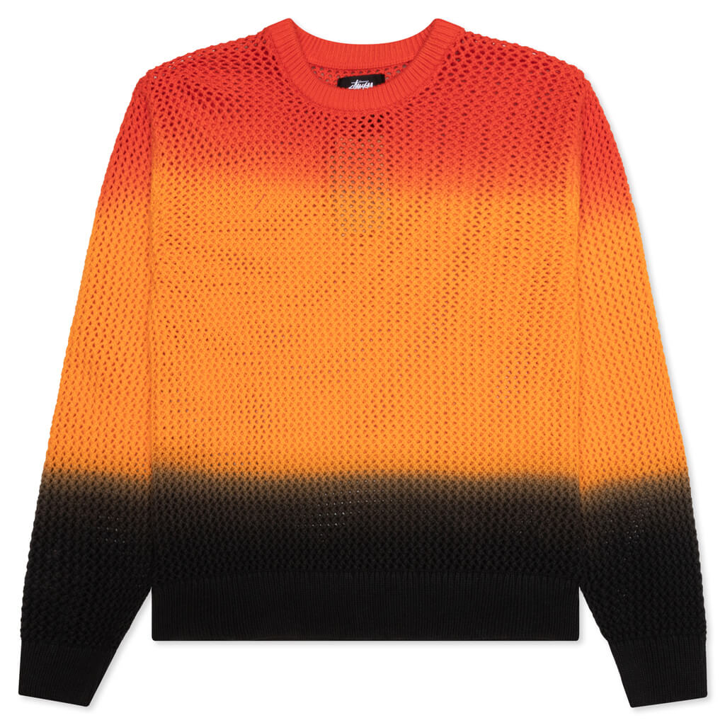 Pigment Dyed Loose Gauge Sweater - Lava – Feature