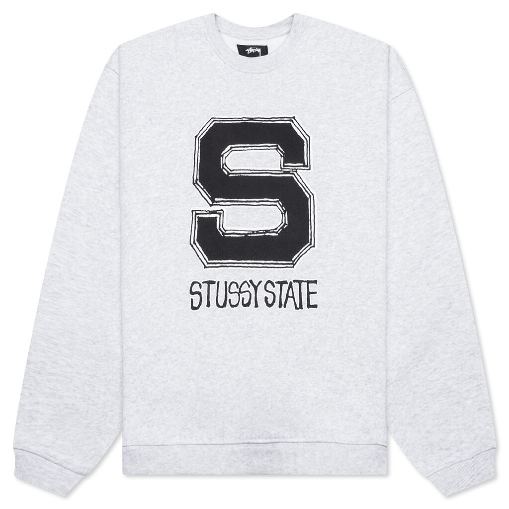 Stüssy State Crew - Ash Heather – Feature