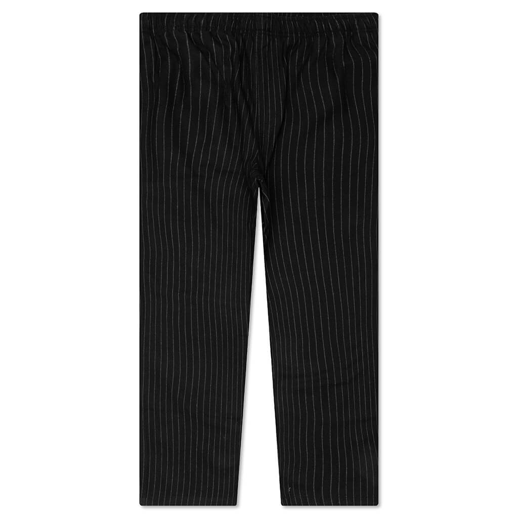 Stussy - Wool Stripe Beach Pant - Black