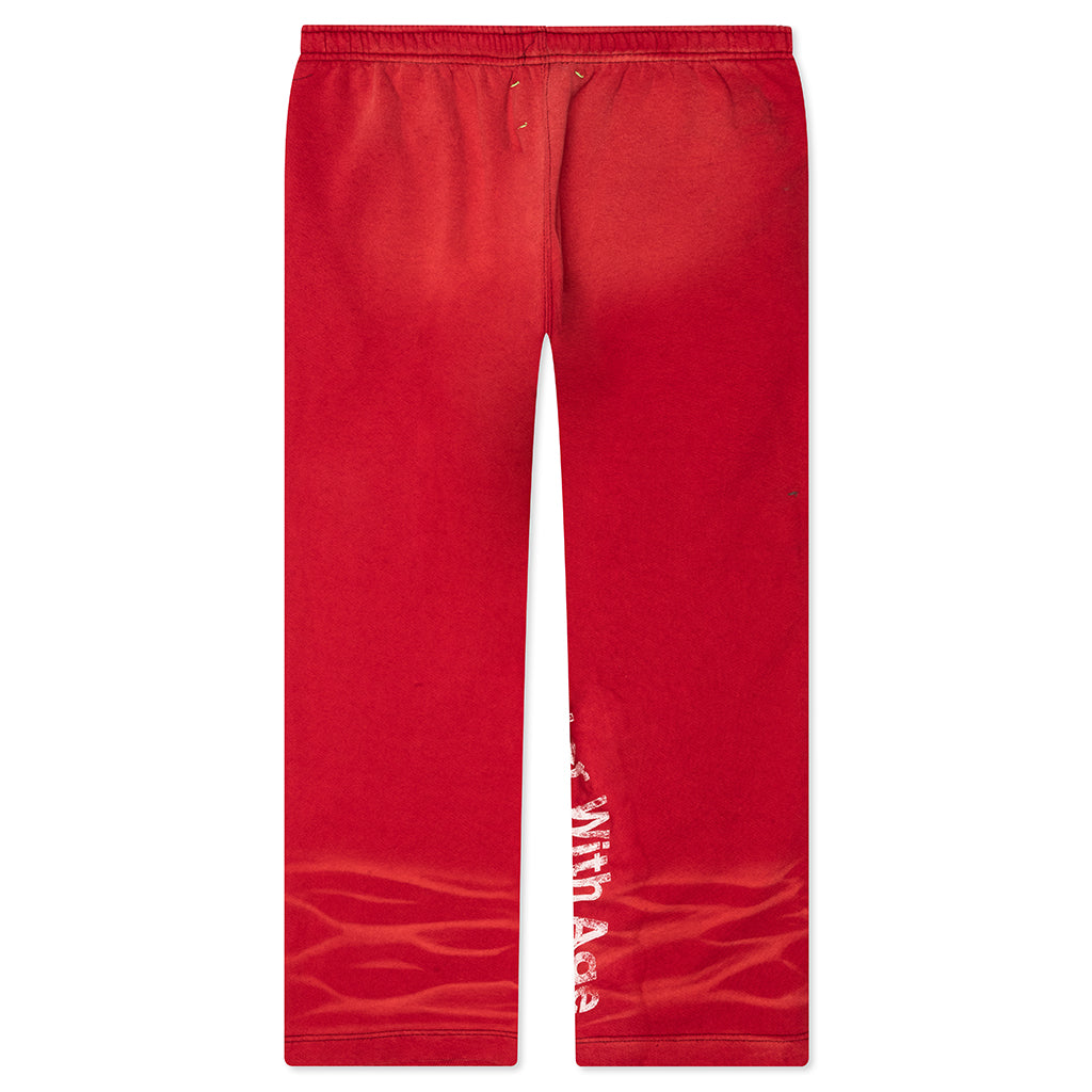 サルセーション Polso Pants！Medium Red Heartsoul women's drawstring pant #20110